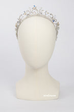 Load image into Gallery viewer, SILVER CROWN WITH BUTTERFLY STONES
