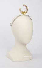 Load image into Gallery viewer, GOLD/SILVER CRESCENT MOON