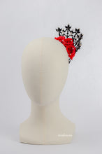 Load image into Gallery viewer, SPANISH HEADPIECE WITH WHITE STONES