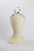 Load image into Gallery viewer, AWAKENING OF FLORA CRESCENT MOON HEADPIECE