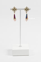 Load image into Gallery viewer, GOLD CROWN WITH PURPLE STONE