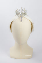 Load image into Gallery viewer, WHITE SWAN HEADPIECE