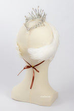 Load image into Gallery viewer, WHITE SWAN HEADPIECE